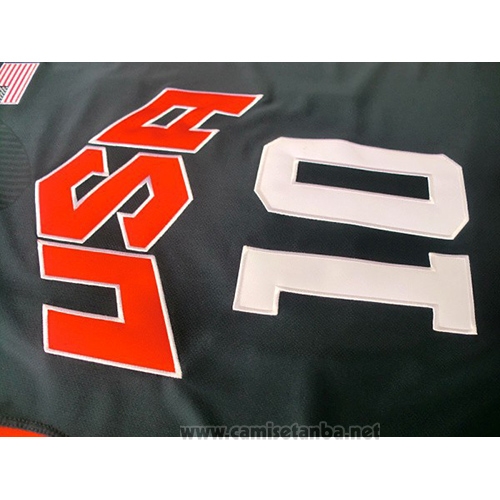 Camiseta USA 2012 Kobe Bryant #10 Negro